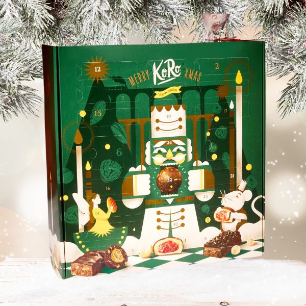 Veganer Adventskalender von KoRo Vegane Adventskalender 2024: Die 41 besten Produkte​!