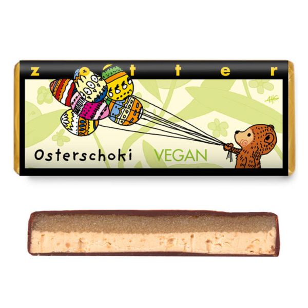 Vegane Osterschoki von Zotter