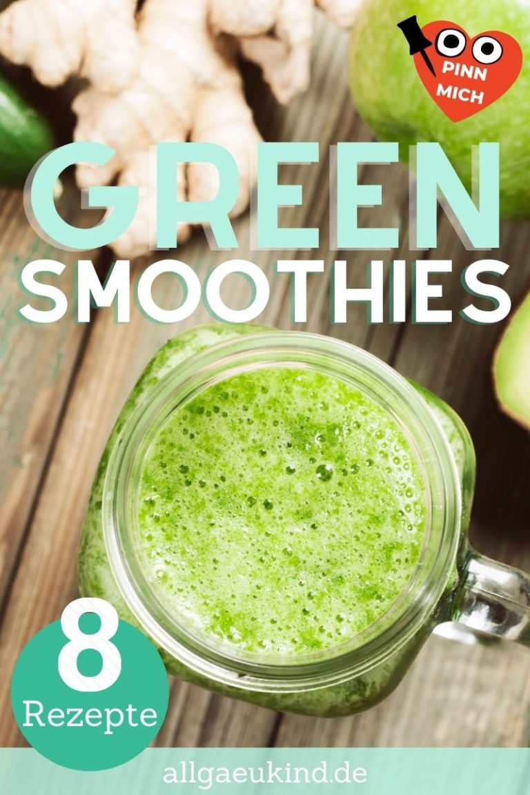 Green Smoothies - 8 einfache Rezepte