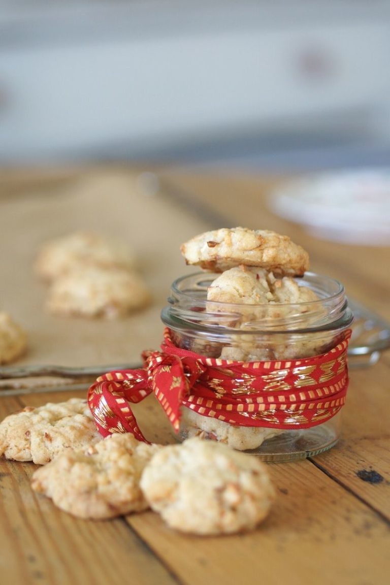 Vegane Apple Crumble Cookies zum Verschenken