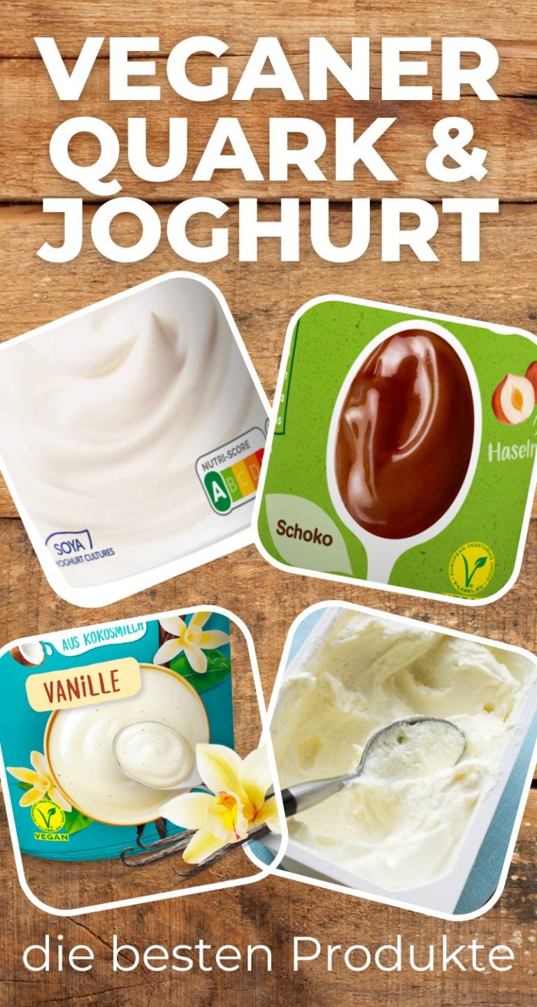 Veganer Quark und Joghurt - die besten Produkte