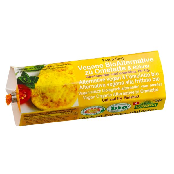 vegane alternative zu omelette oder rührei von Soyana