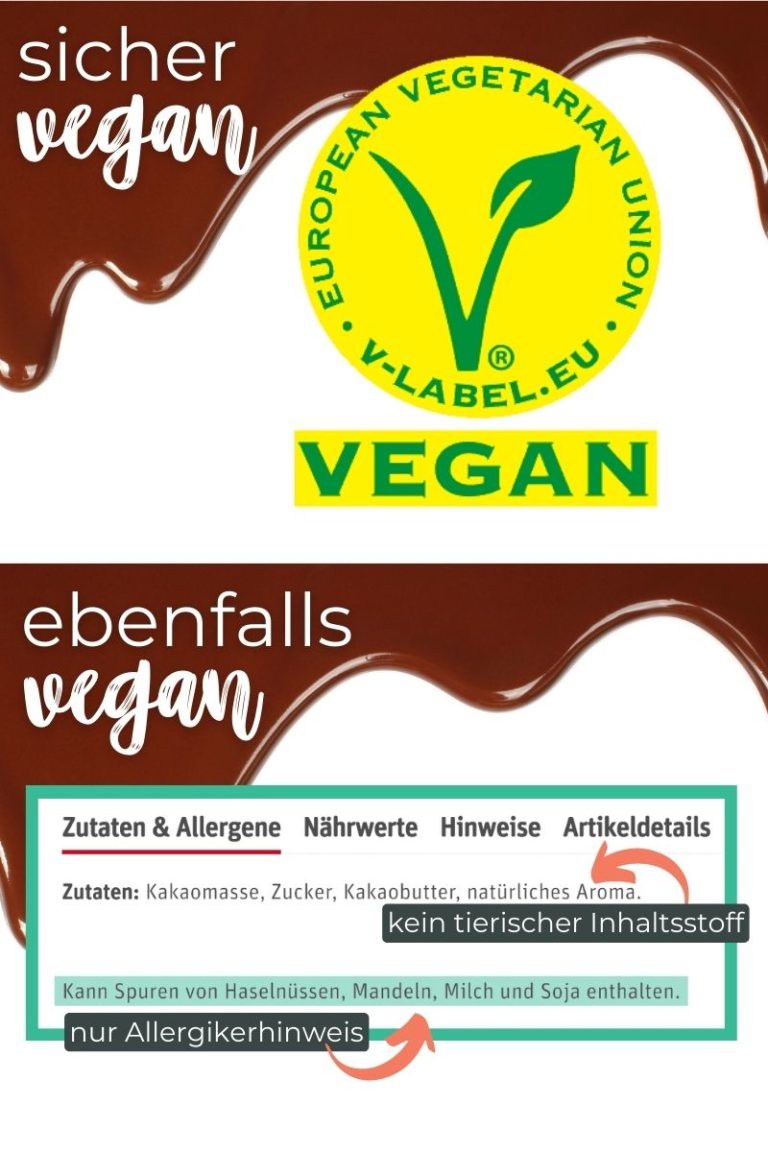Vegane Produkte erkennen Blog