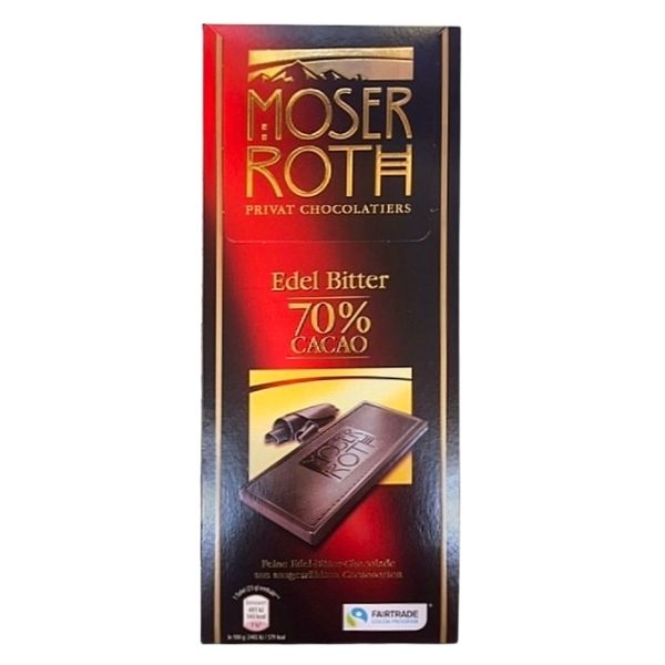 Edelbitter 70 % Cacao von Moser Roth