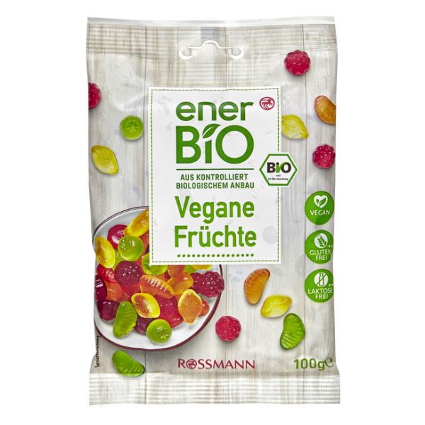 Vegane Früchte von ener Bio