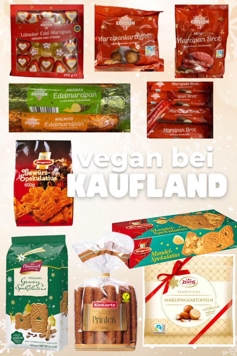 Vegane Weihnachtssüßigkeiten bei Kaufland - Eigenmarke