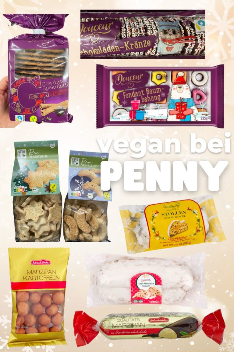 Vegane Weihnachtssüßigkeiten bei Penny - Fremdmarken
