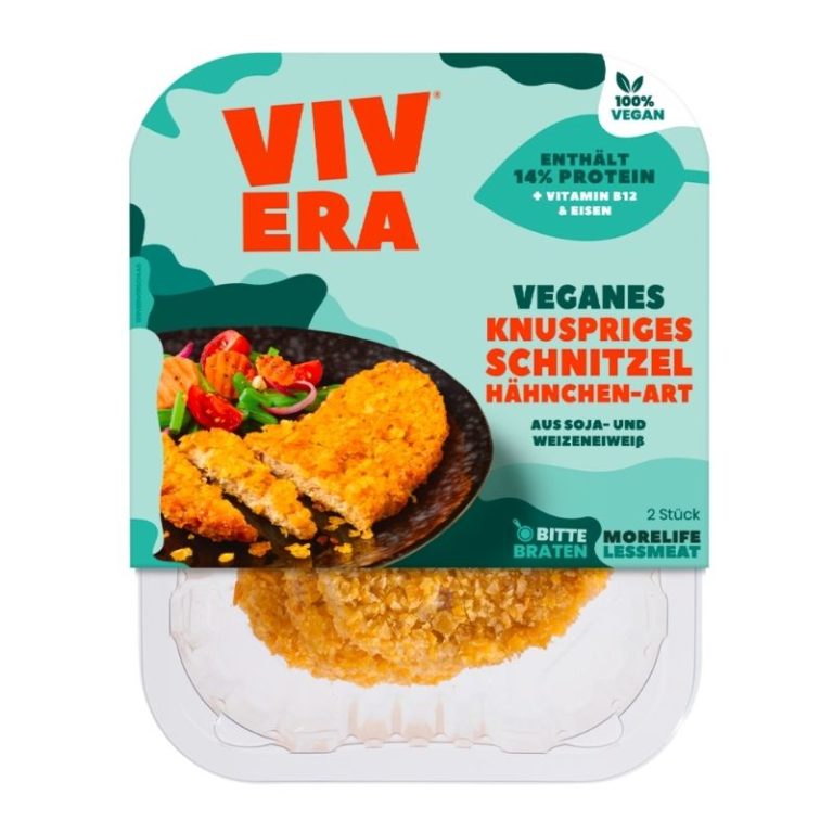 Veganes knuspriges Schnitzel Hähnchen-Art von Vivera