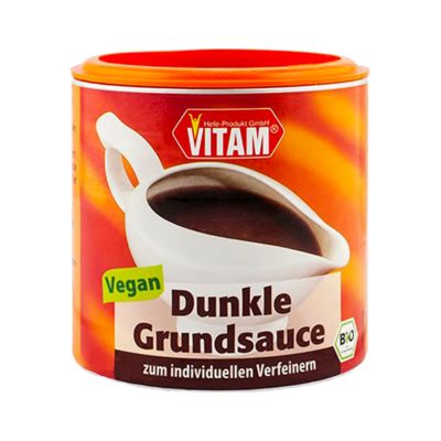 Vegane dunkle Grundsauce von Vitam