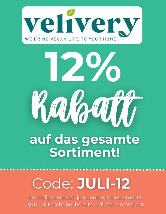 12% Rabatt bei Velivery - nur im Juli