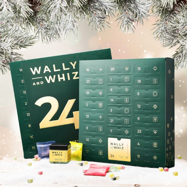 Fruchtgummi Adventskalender von Whally and Whiz