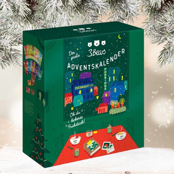 Grosser veganer Adventskalender von 3bears