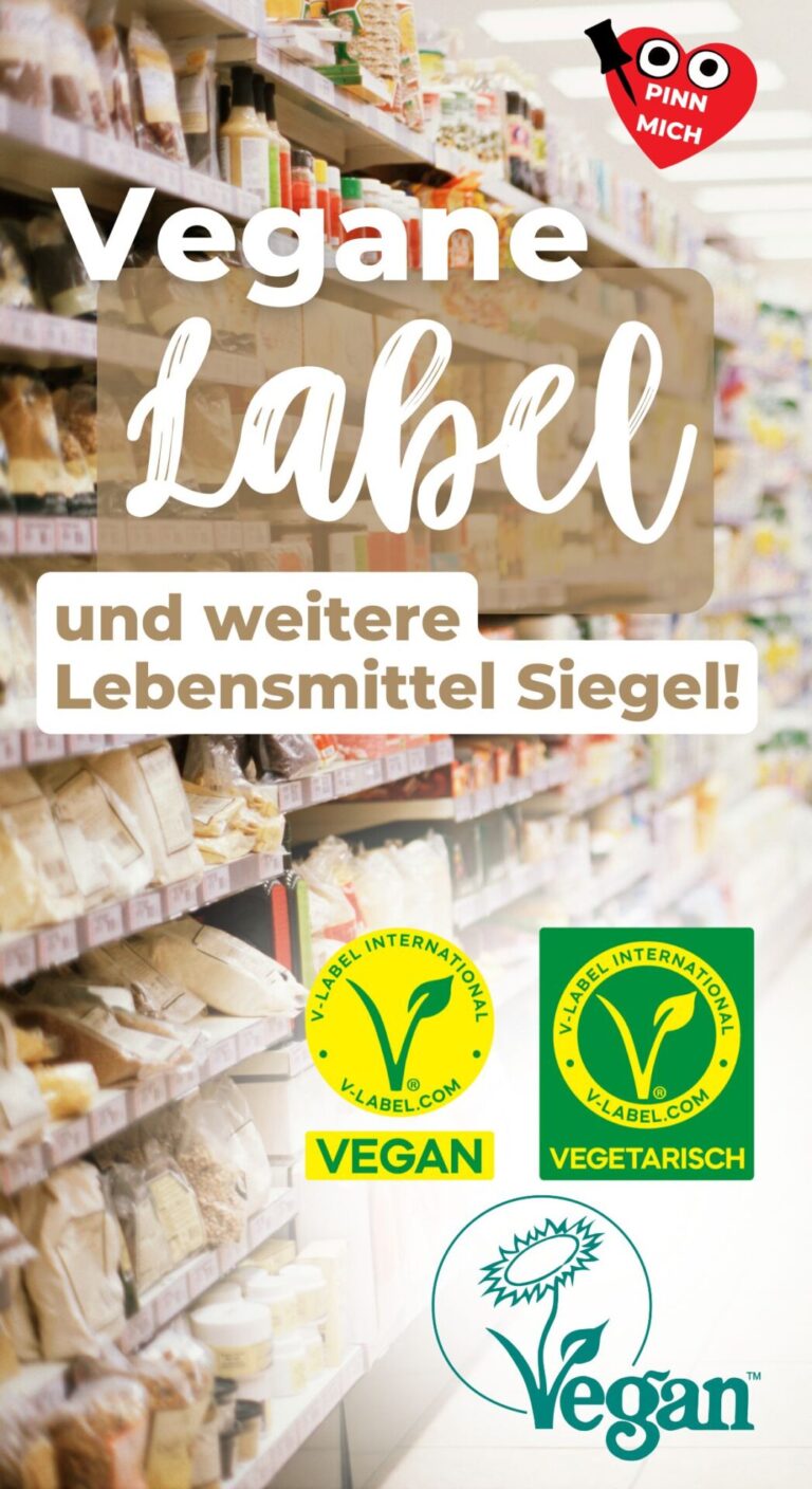 Lebensmittel Siegel Vegan-Label und Co