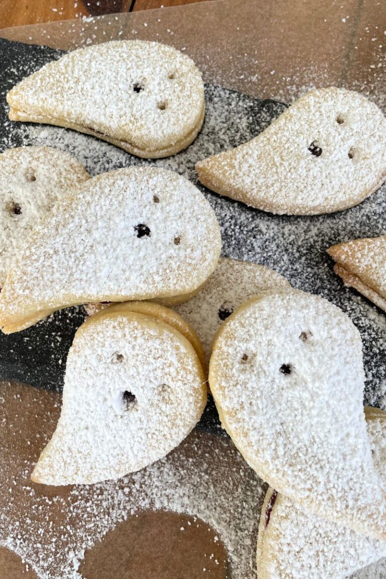 Vegane Butterplätzchen zu Halloween